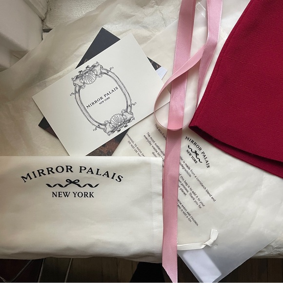 NWT Mirror Palais Ruby Knit Mini Skort - Picture 4 of 8